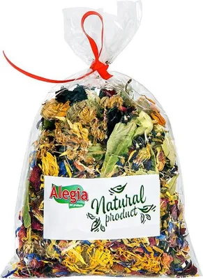 Image de Alegia - mélange d'herbes et d'insectes pour l'agame barbu 40g Alegia