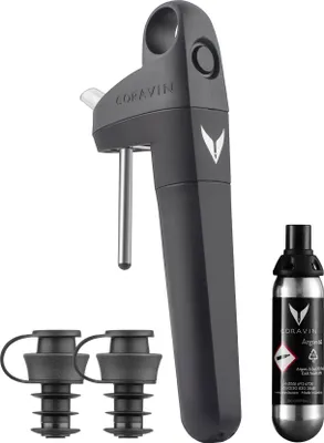 Produktbild von Coravin Weinsystem Pivot Scharz 4 Stück 4631003