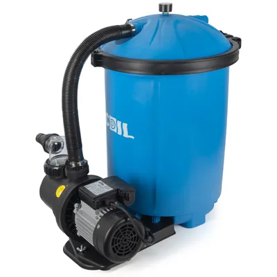 Produktbild von COIL Filterpumpe, Sandfilterpumpe, Poolpumpe Filteranlage, 925 Filterbälle, Tankinhalt: 50l , Verbrauch: 450W, Wirkungsgrad: 8500 l/h,