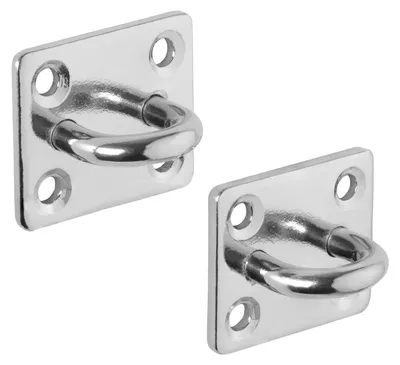 Produktbild von SOTECH Zurröse 35 x 30 mm V4A Edelstahl SS316 – Zurrring säurefest (2 Stück)