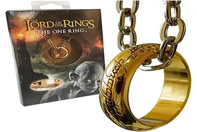 Produktbild von The Noble Collection Replik Ring mit Kette 36 EU ohne Edelstein Einzigartig