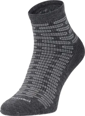 Produktbild von Sockwell Plantar Ease Quarter Herren Socken 20-30 mmHg Charcoal Größe 39-43