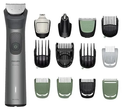 Zdjęcie produktu dla Philips All-in-One seria 7000 MG7935/15 Wielofunkcyjny trymer 15w1, Szary, 0,5 mm, 2 cm, 0,2 mm, Brew, Twarz, Nos, Stal