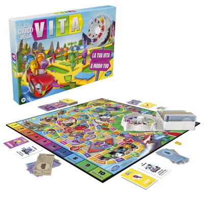 Immagine prodotto di Hasbro Gaming Il gioco della vita Gioco da tavolo Famiglia