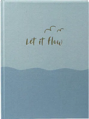 Produktbild von Goldbuch Notizbuch let if flow 15x22 cm 200 Seiten 100g/m² Goldprägung