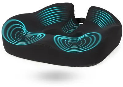 Immagine prodotto di Cuscino ergonomico per il coccige, ideale per l'ufficio e l'auto