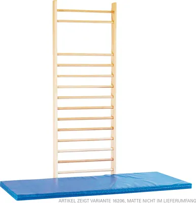 Produktbild von Sprossenwand nach DIN, BxH 100x260 cm, 16 Sprossen