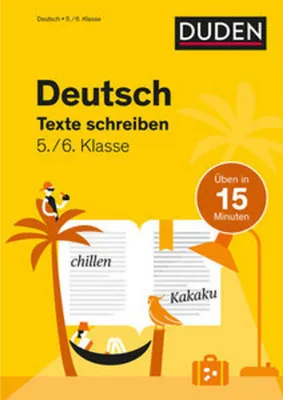 Obrázok produktu pre Deutsch in 15 Minuten - Texte schreiben 5./6. Klasse