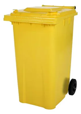 Produktbild von 2 Rad Müllgroßbehälter 80 Liter -gelb- MGB80GE