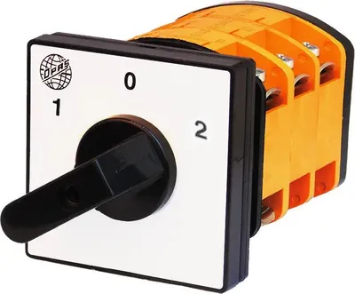 Zdjęcie produktu dla Przełącznik grupowy 1-0-2, I-0-II, 1/0/2, ON/OFF/ZAP, 25A 3 bieguny