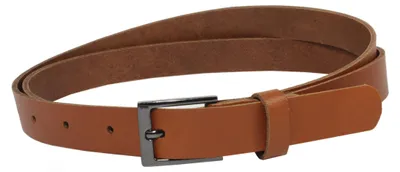 Productafbeelding van Vascavi lederen riem, echt leer, gemaakt in Duitsland, 2 cm breed en ongeveer 0,25 cm dik