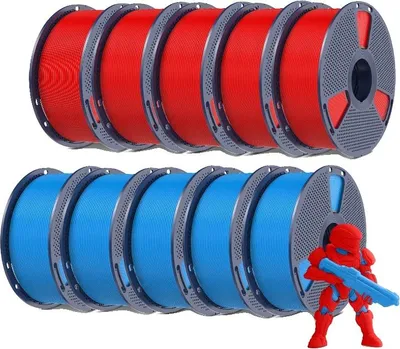 Obrázek produktu pro vlákno pro 3D tiskárny, ultrapevné PLA+, vysokorychlostní tisk, 5RD5BL