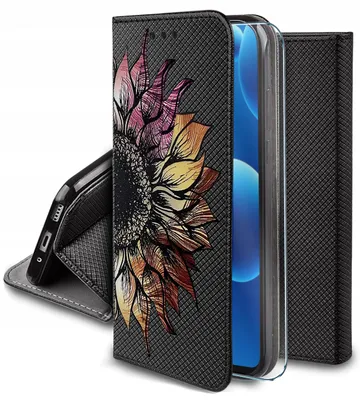 Zdjęcie produktu dla Etui Do Samsung A36 | A37 5G Magnet Wzory Case Portfel + Szkło 9H