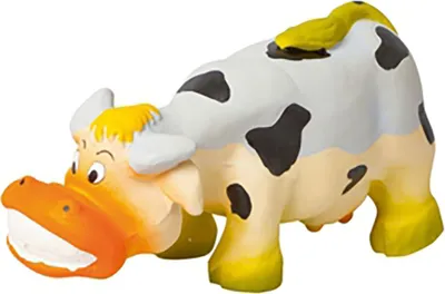 Produktbild von Kerbl Kuhspielzeug 17 Cm Gelb Gelb One Size
