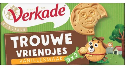 Produktbild von Verkade Trouwe Vriendjes Kekse 175g – Knusprige Kekse, ideal als Snack