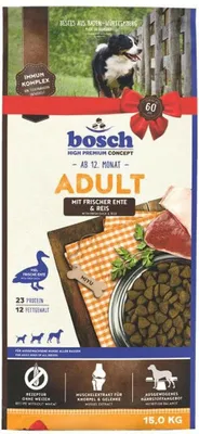 Immagine prodotto di Bosch Adult Anatra e riso - 15 kg