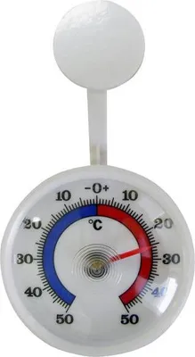 Zdjęcie produktu dla Samoprzylepny termometr zewnętrzny, - 50°C do + 50°C, 7,1 x 2 cm