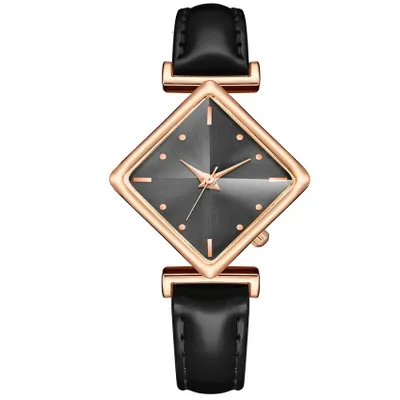 Produktbild von SQ-12895 Damenuhr Schwarz – Eleganz zum besten Preis KP12895