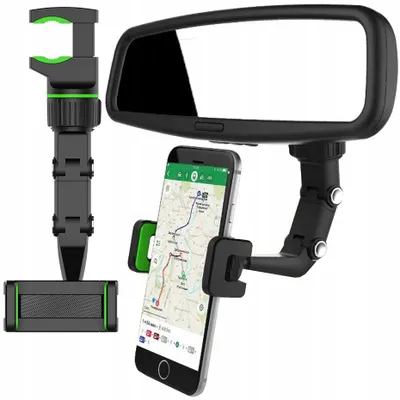 Image de Support Téléphonique Robuste Pour Rétroviseur