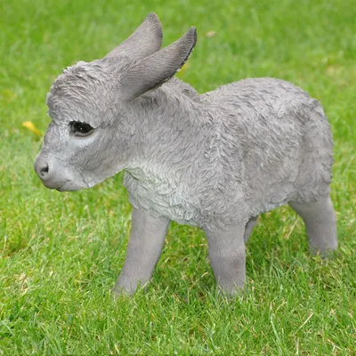 Image de Figurine de jardin âne poulain
