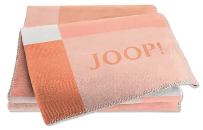 Produktbild von JOOP! Plaid Mosaic Farbe apricot-sand Größe 150x200 cm