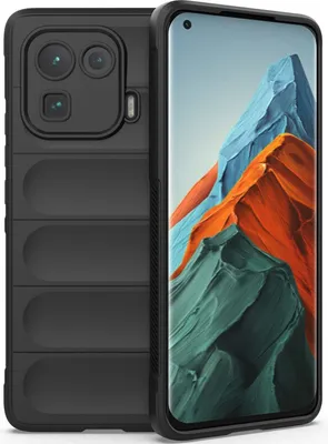 Produktbild von Xiaomi Mi 11 Pro Hülle, Weich TPU Silikon Stossfest Anti-rutsch Schutzhülle für Xiaomi Mi 11 Pro Schwarz
