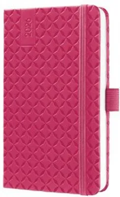 Immagine prodotto di sigel J6104 sigel calendario tascabile Jolie Flair 2026, Pelle finta, fucsia