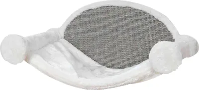 Produktbild von TRIXIE Hängematte zur Wandmontage - weiß/grau - 54 × 28 × 33 cm