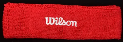 Produktbild von Wilson Stirnband rot WR5600190