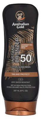 Obrázek produktu pro Australské zlaté opalovací mléko s bronzerem SPF50