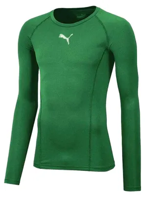 Immagine prodotto di Puma - Maglia termica "Liga" da uomo a maniche lunghe PP4903 (M) (verde)