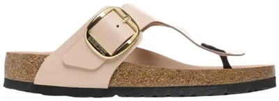 Zdjęcie produktu dla Sandały Birkenstock Birkenstock Gizeh Big Buckle Natural Leather Women's High-Shine New Beige dla Męskie