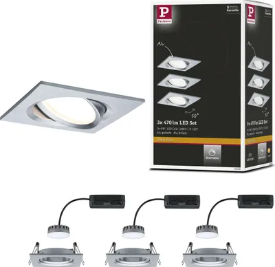Produktbild von Paulmann LED Einbauleuchte Nova Plus Basisset schwenkbar