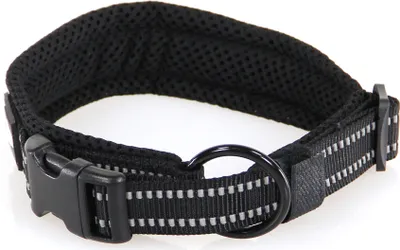 Produktbild von SwissPet Hundehalsband Varberg schwarz, Größe L