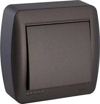 Image de Interrupteur De Surface Solera Mur02 Interrupteur 10a 250v~ De Surface Pour Installation Murale. - Solera