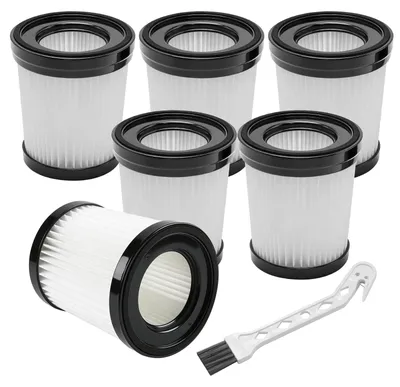 6 HEPA-Staubsaugerfilter mit Bürste, kompatibel mit FSV101