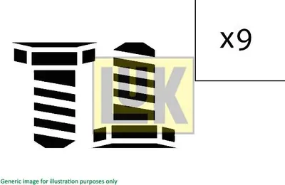 Produktbild von LuK Schraubensatz Kupplung 411 0189 10