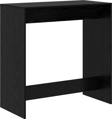 Produktbild von vidaXL Bartisch Schwarz Eichen-Optik 102 x 50 x 103,5 cm Holzwerkstoff