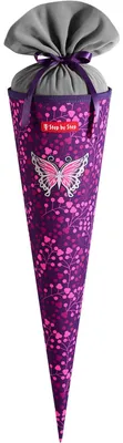 Immagine prodotto di Step by Step cono della scuola School Cone Butterfly Night Ina viola scuro