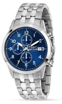 Produktbild von Chronographen Armbanduhr R3273617007 Quarzwerk Mineralglas Silber 42 mm