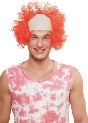 Produktbild von WIG ME UP Clown Stirnglatze Rot 3920-PC13