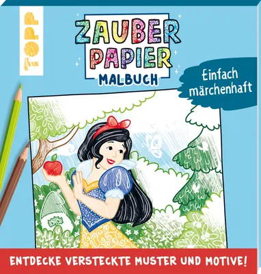 Obrázek produktu pro Kouzelné papírové omalovánky Jednoduše báječné