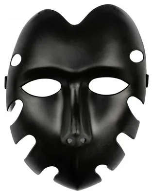Produktbild von PartyPal Halloween Maske Potwór Zombie Schwarz