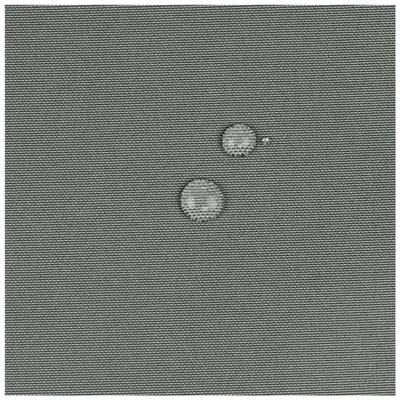 0,5m Outdoorstoff wasserabweisend Polyester gummiert Funktionsstoff Uni hellgrau