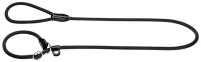 Produktbild von HUNTER Retriever-Hundeleine FREESTYLE, Farbe: schwarz, integrierte Halsung, stuf