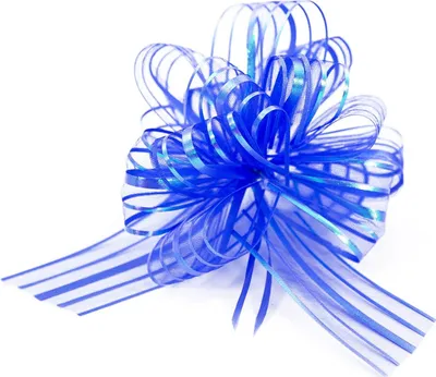 Produktbild von Oblique Unique Geschenkschleife mit Geschenkband Groß Deko Schleife Geschenkdeko - dunkelblau