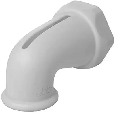 Produktbild von Famanu Sicherheitsbeschermer für Badewannenablauf - Weiche Silikonschutzhaube für Babys, Grau, Groß