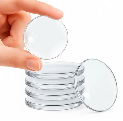 Produktbild von Selbstklebende Türstopper für Wände – 6 Stück – Wandschutz – Türstopper 50 mm – perfekter Schutz für Wände, Türen und Türgriffe – transparente Türstopper