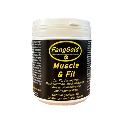 Produktbild von FangGold Muscle & Fit 400 g - zur Förderung von Muskelaufbau, Fitness und Regeneration