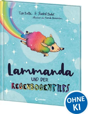 Produktbild von Lammanda und der Regenbogenpups: Ein lustiges Bilderbuch über Andersartigkeit, Akzeptanz und Toleranz für Kinder ab 3 Jahren